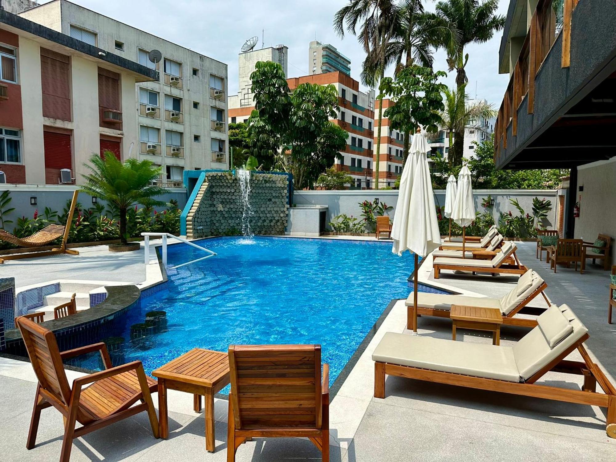 Marmeu Tropical Apartman Guarujá Kültér fotó